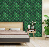 Emerald Green Peel And Stick Kitchen Tiles